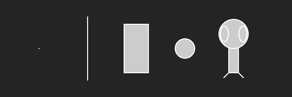 Image for the Coordinate System and Shapes tutorial